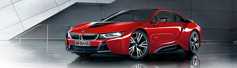 BMW i8 Protonic Red Edition