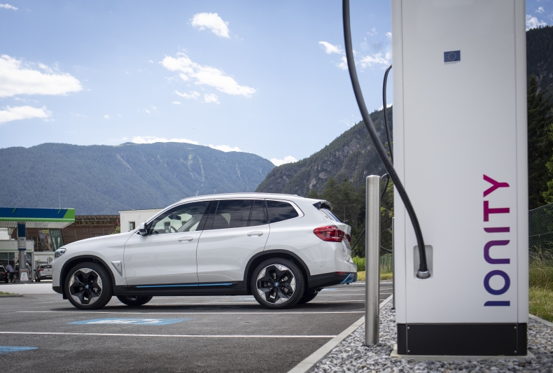 Réseau de recharge publique de BMW Charging
