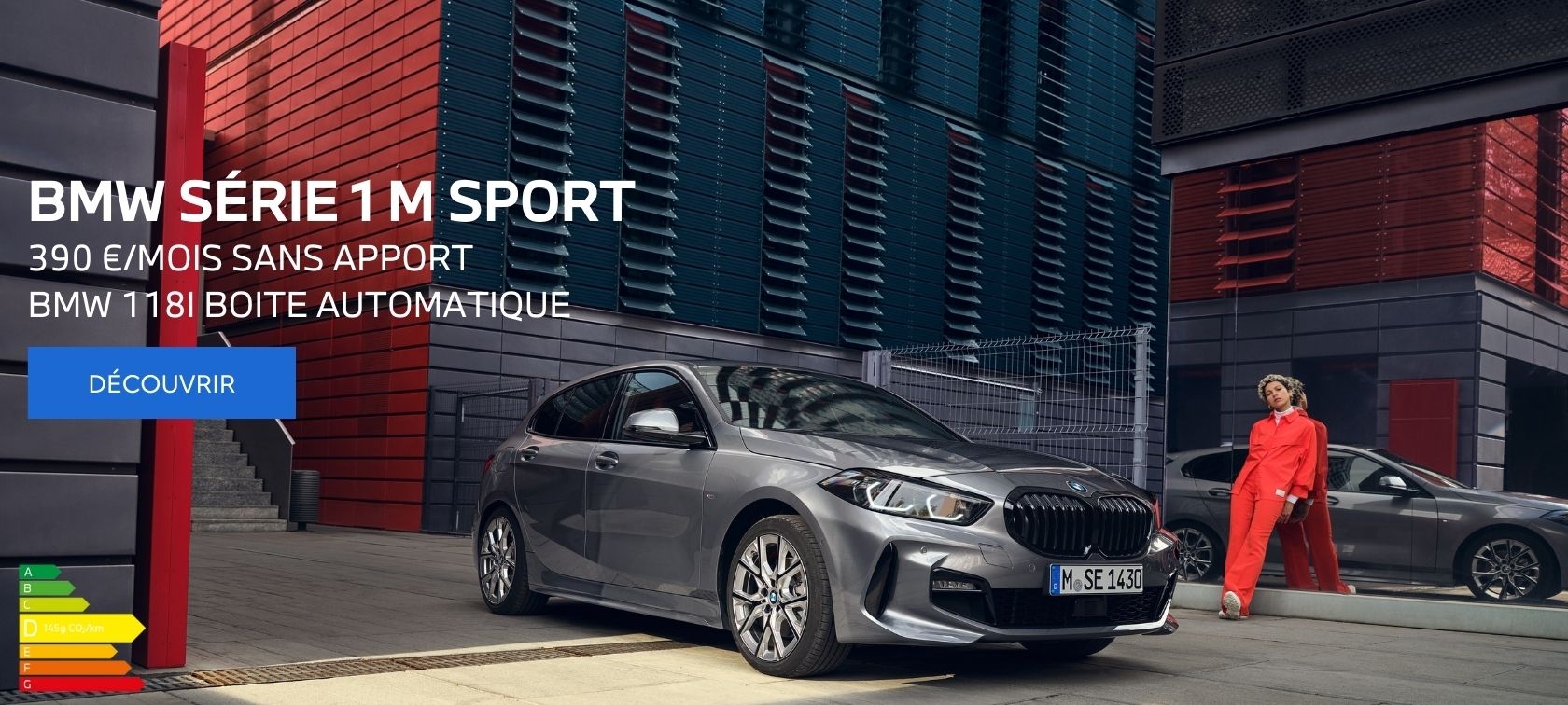 BMW Série 1 M Sport 390 €/MOIS SANS APPORT