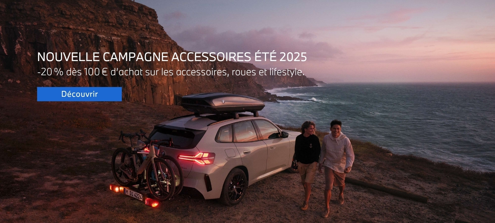 Roulez avec style cet été avec BMW, profitez de l'offre été 2025 sur les accessoires, roues et lifestyle !