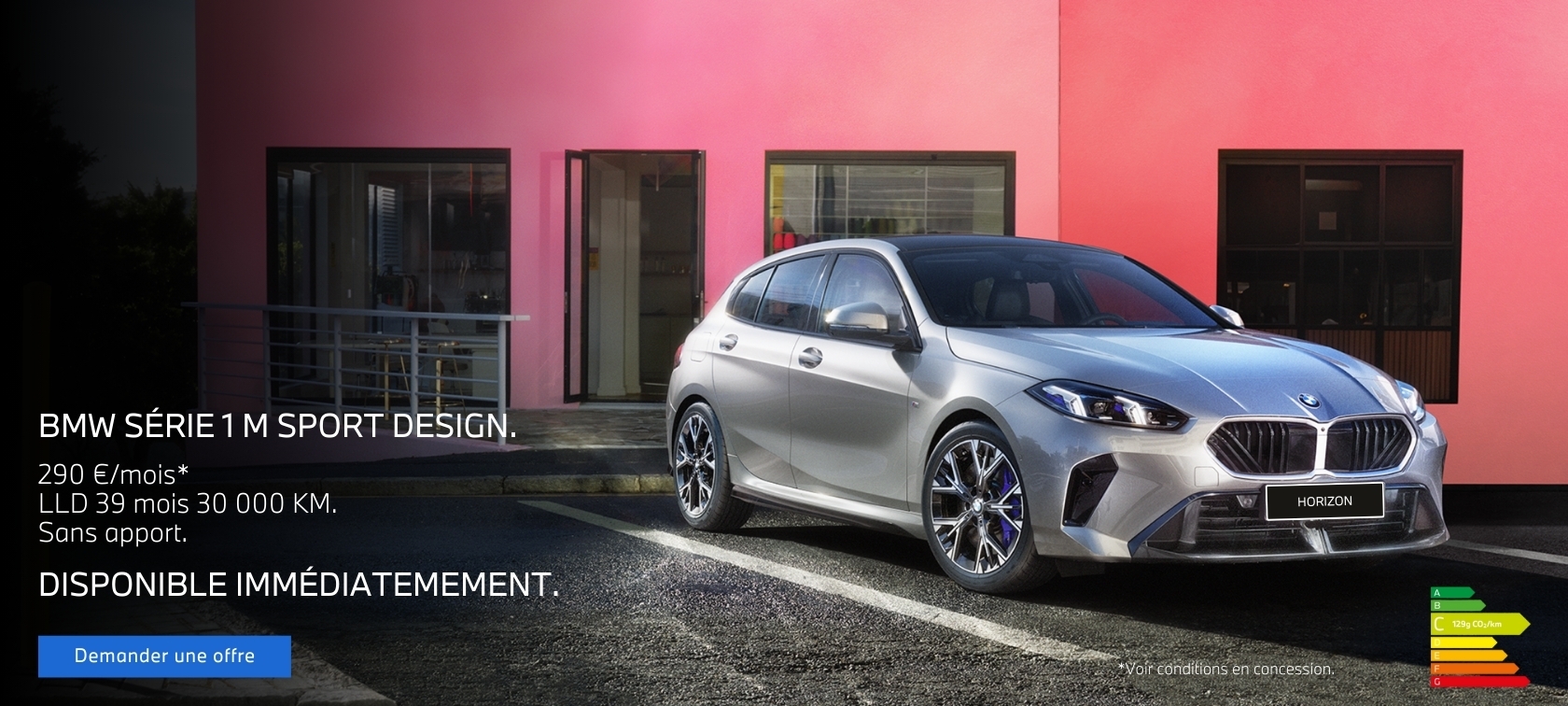 Votre BMW Série 1 à partir de 390 €/mois, sans apport