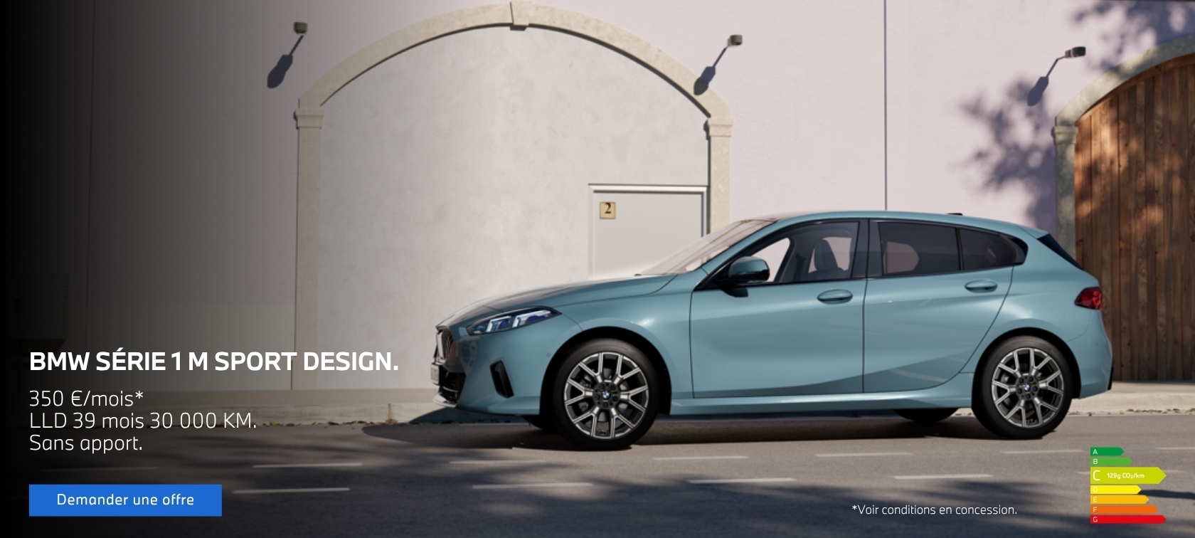Votre BMW Série 1 à partir de 350 €/mois, sans apport