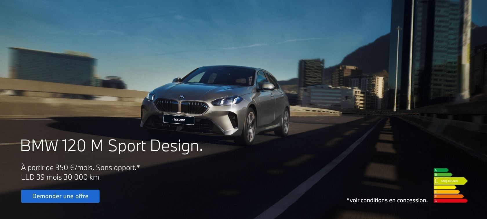 Votre BMW Série 1 à partir de 350 €/mois, sans apport