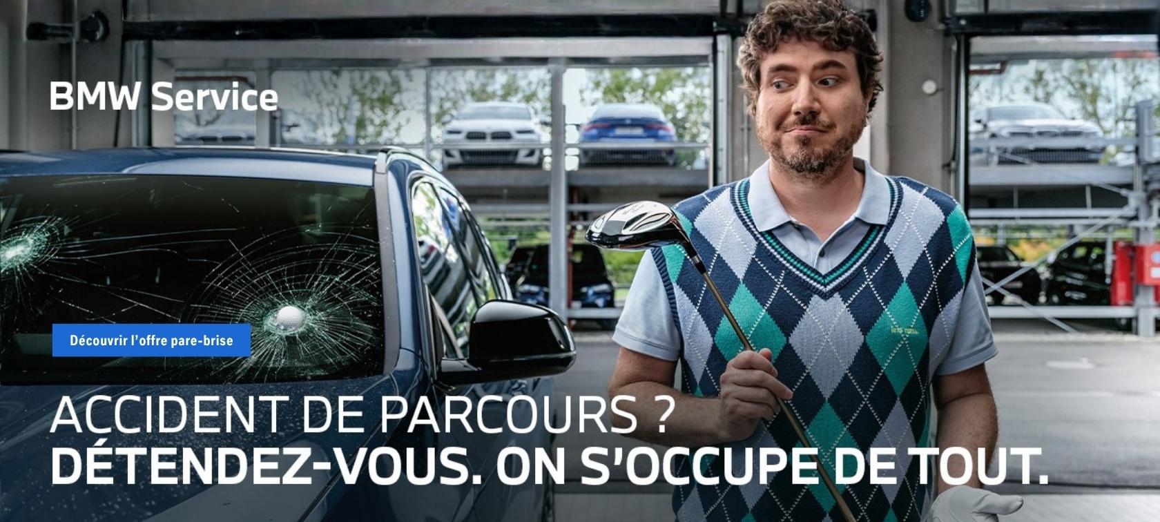 BMW Service : Votre pare-brise mérite l'ingénierie BMW.